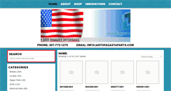 Desktop Screenshot of antofagastaparts.com